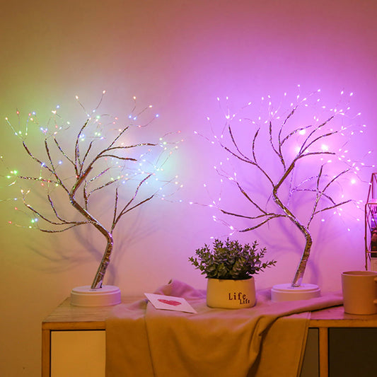 LED Bonsai Tree Copper Wire with Touch Switch